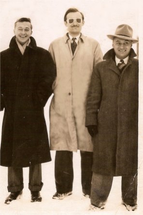 My father, Percy (not Al Capone) on the far right with his buddies.